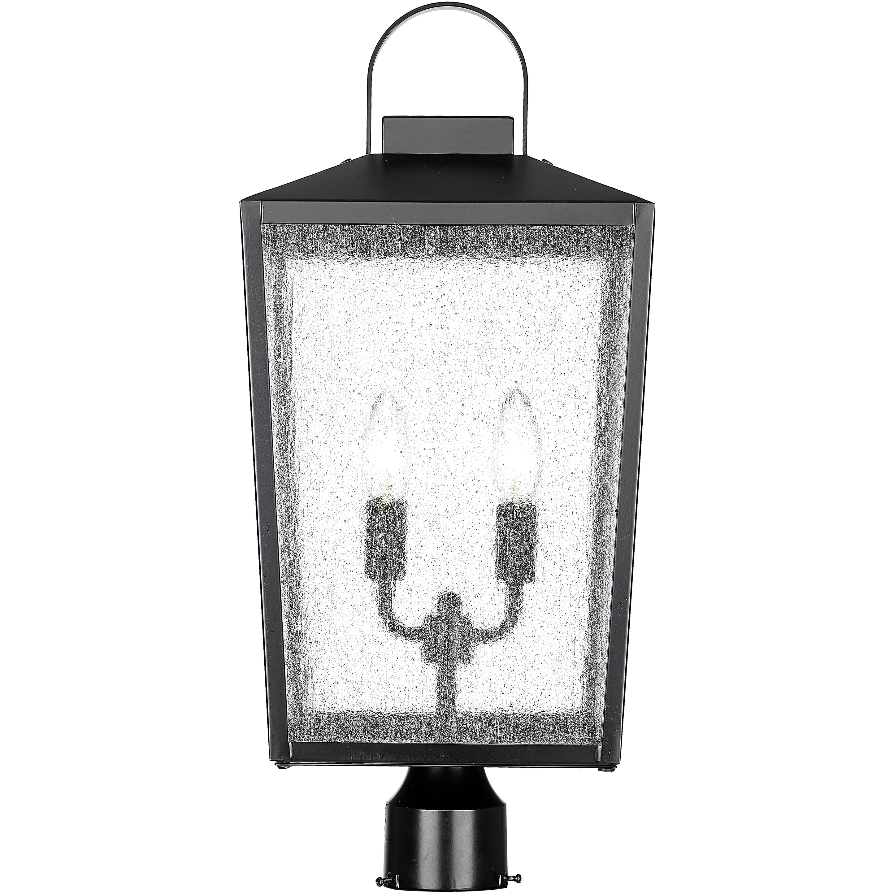 Devens 2 Light 22.75 inch Powder Coated Black Outdoor Post Lantern